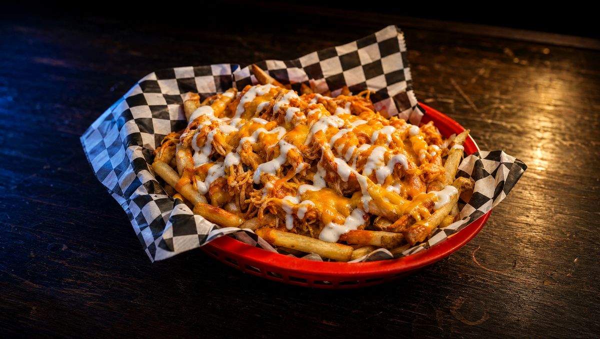 Buffalo Chicken Fries at Dingers Sports Bar and Grill